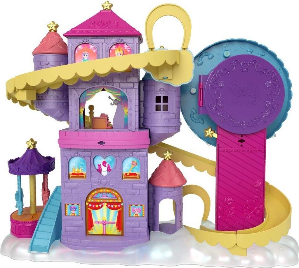 Polly Pocket Pollyville Regenbogen-Einhornspaß Freizeitpark Produktbild 9