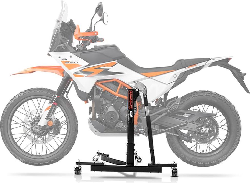 CS Power Evo-Zentralständer für KTM 390 Adventure R 2025 Schwarz