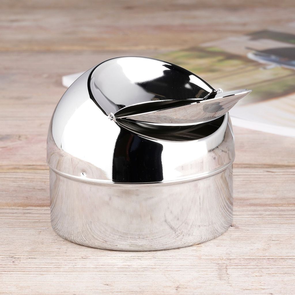 Klappaschenbecher Sturmaschenbecher aus Metall