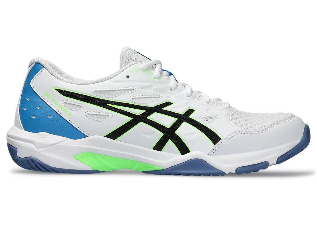 ASICS Gel Rocket 11 - White/LimeBurst - Herren - 42