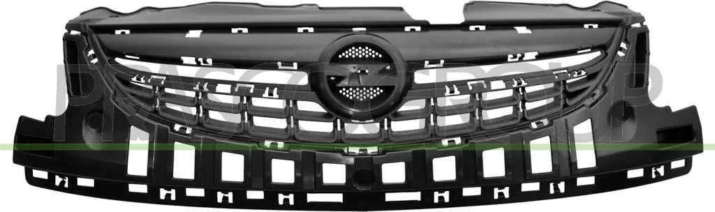 Réparer calandre cassée Opel Corsa D : Grille PRASCO OP0352001 OE 1320180