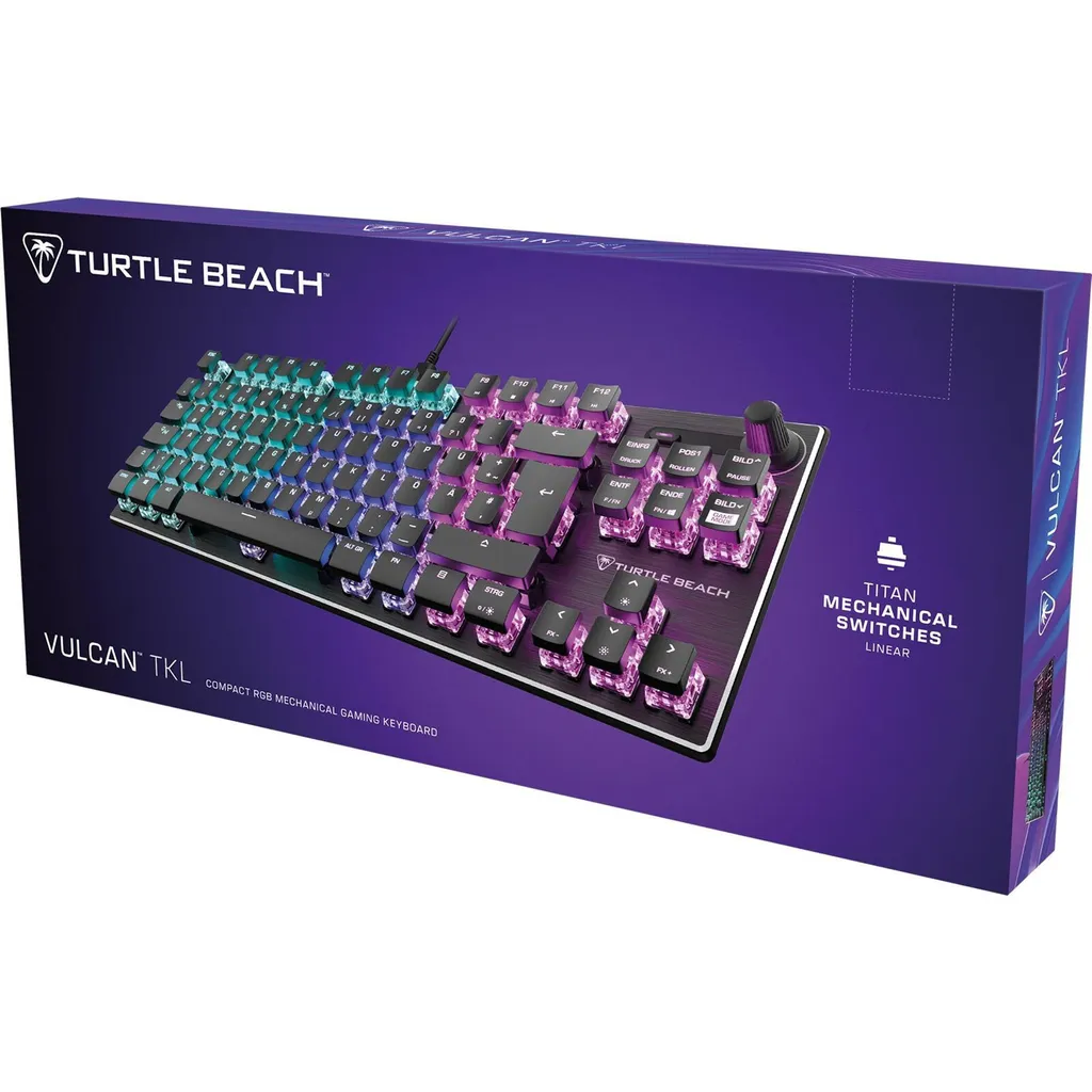 Clavier mécanique de jeu Vulcan TKL Turtle Beach avec switchs Red - 13