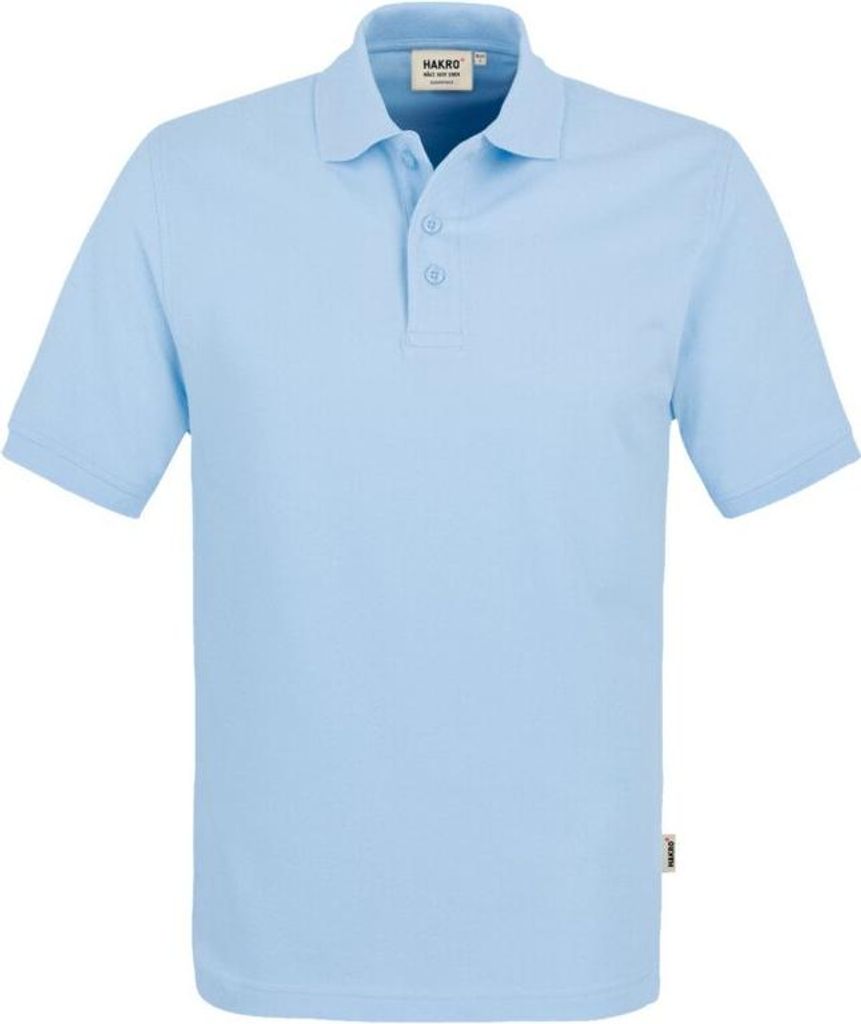 HAKRO Poloshirt Classic Herren #810 Gr. M eisblau