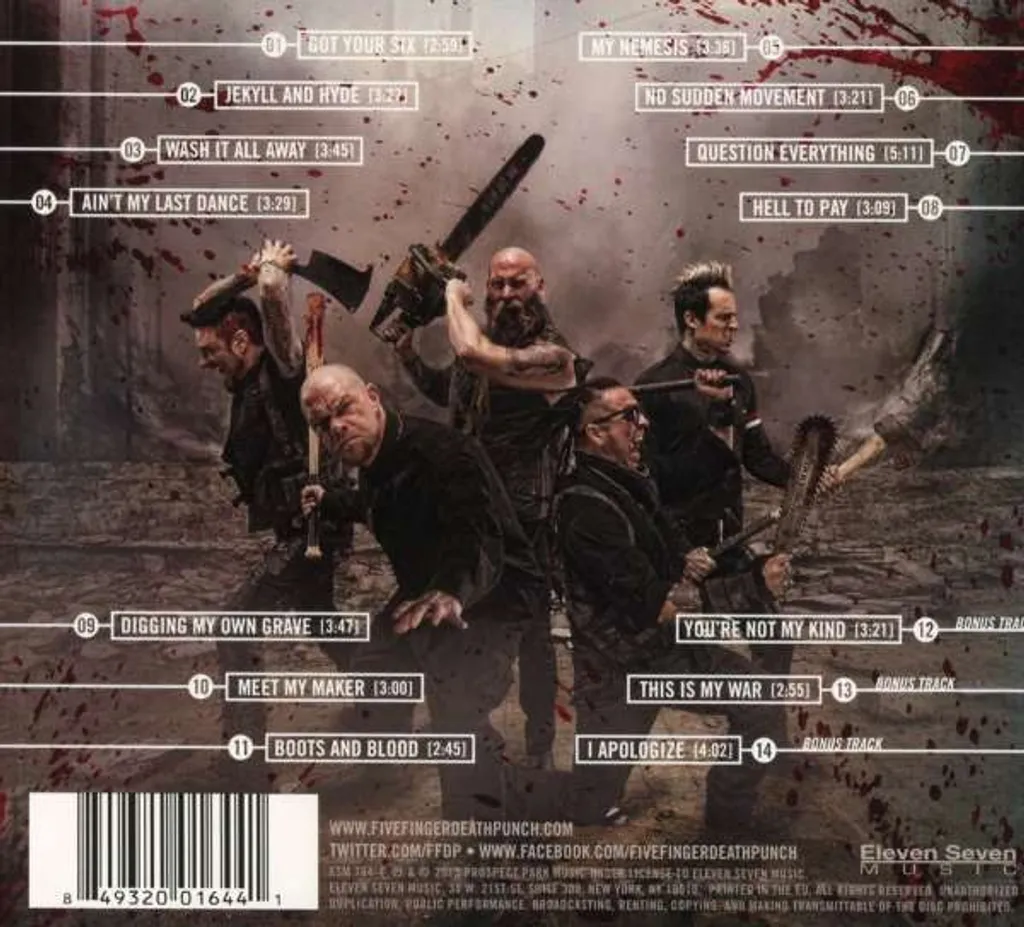 CD Got Your Six Edition Deluxe Five Finger Death Punch Version Complète - 2