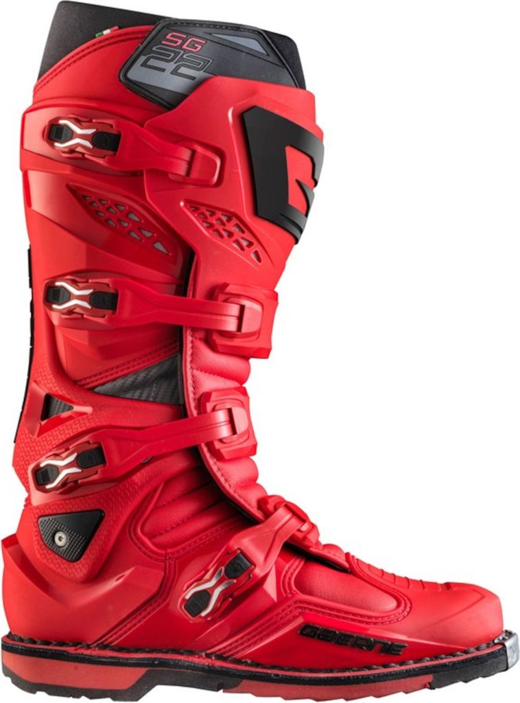 Gaerne SG-22 Motocross Stiefel, rot, 41