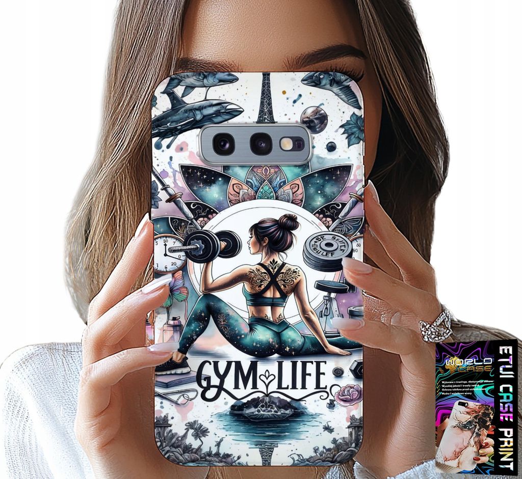 Fall Für Samsung Galaxy S10E - Fitnessstudio Leben Fitness Crossfit