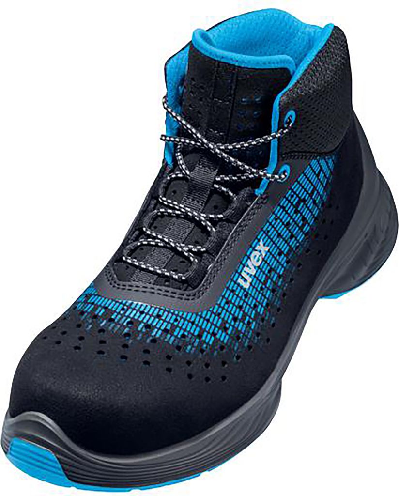 uvex 1 G2 Stiefel S1 blau, schwarz Weite 11 Gr. 42