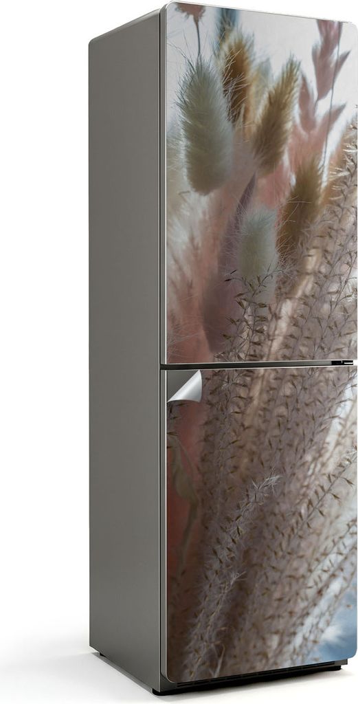 Stilvolles Anrichten der Speisen – Kühlschrank Aufkleber – Klebefolie Kühlschrank – Kühlschrank Nachbildung – Kühlschrankfolie selbstkl...