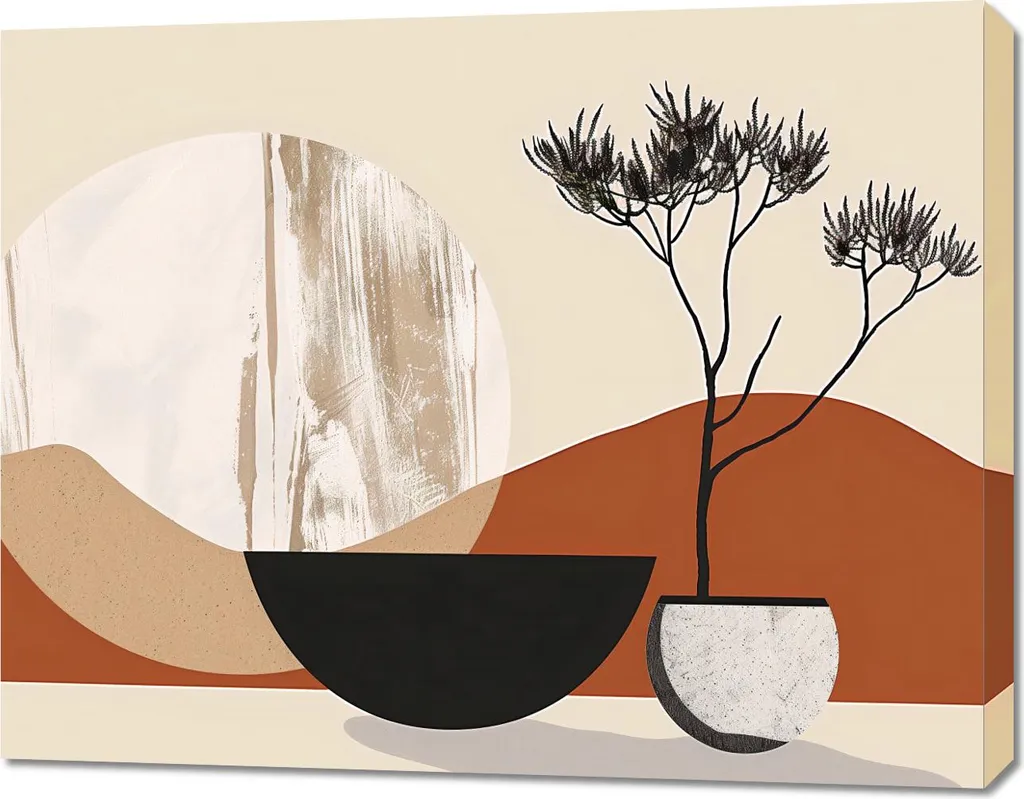 Image Abstraction 90 x 70 cm - Impression Toile Grand Format Haute Qualité