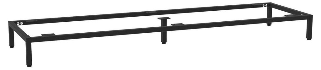 Untergestell - 135 x 38 cm - Schwarz - Metall