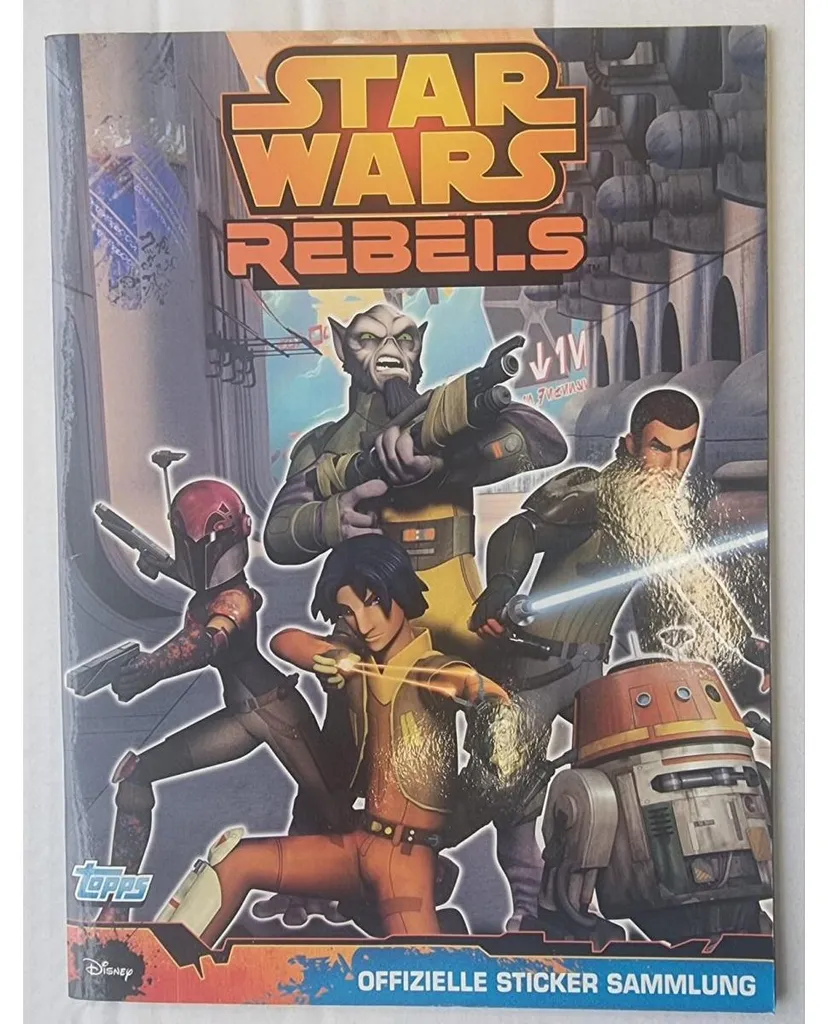 Album Star Wars Rebels Topps Collection Complète - Autocollants Occasion
