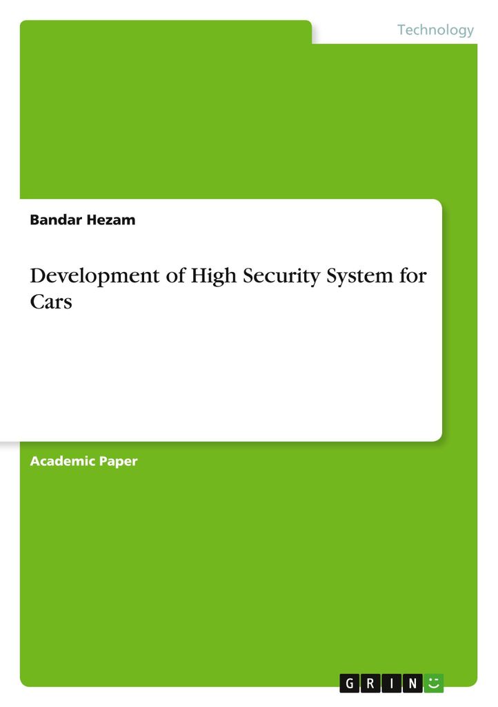 Development of High Security System for Cars