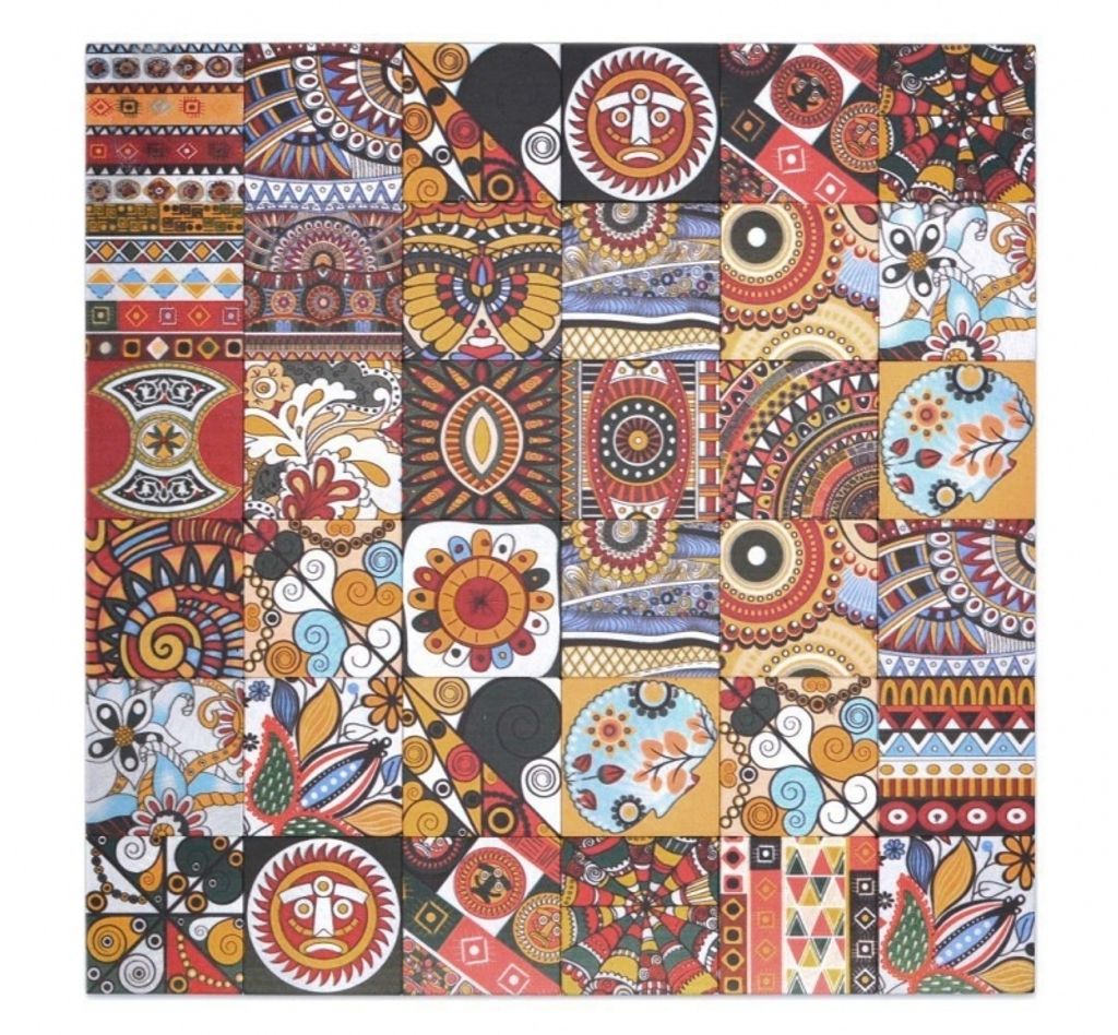 Mosaik Fliesen selbstklebend mehrfarbend glänzend Retrooptik Mosaikfliese Küchenwand Fliesenspiegel Bad MOS200-U01_f