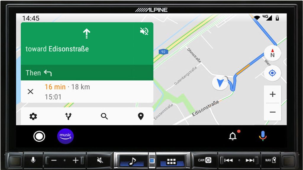 Alpine iLX-705D  Moniceiver Image du produit 