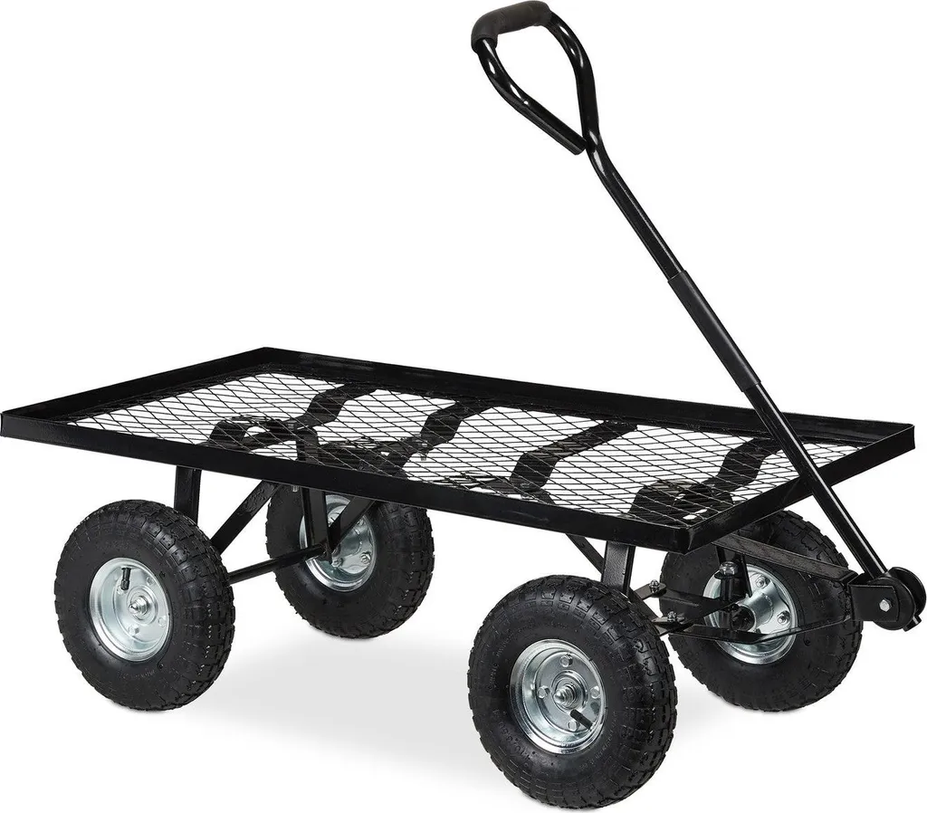 Chariot à plateau ergonomique - Ne portez plus vos colis et charges lourds