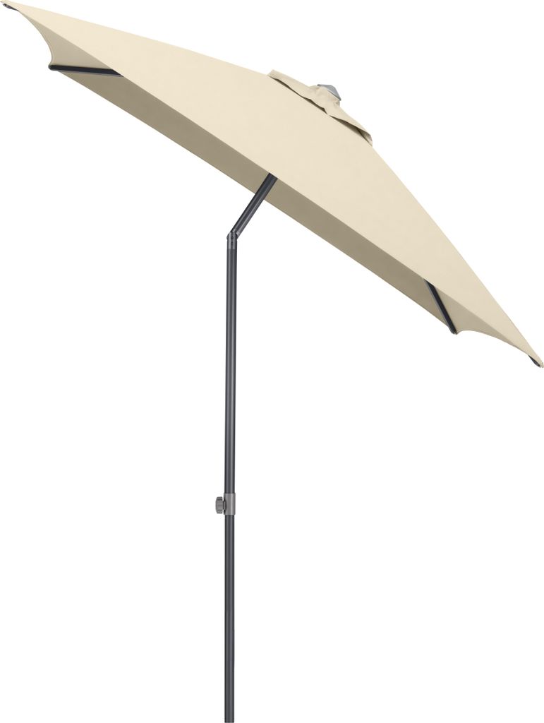 KETTLER  Easy Push Schirm 200x200 cm, UPF 50+, anthrazit Produktbild 