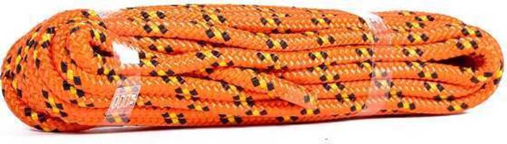 Traxis Polypropyleen, 10m Orange/black 8mm Seil - Stark & Schwimmend