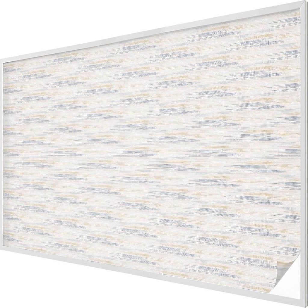 Buntglas Fensterfolie – 146x200 cm – Stained-Glass Design – blickdichte dekorative Sichtschutzfolie – selbstklebend, UV-Schutz – Abstrakt...