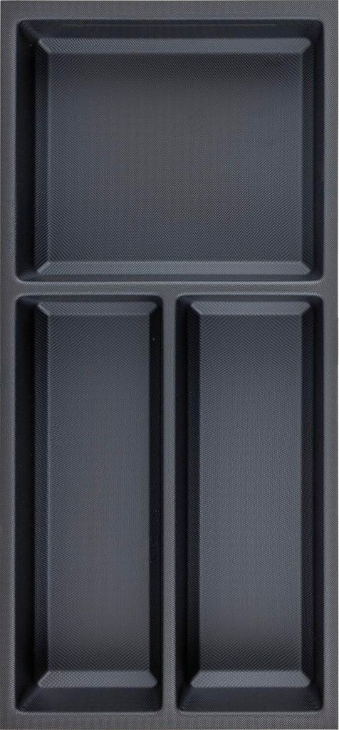 Agoform Besteck Organizer Sky Besteckeinsatz 220x53x473 Kunststoff schwarz