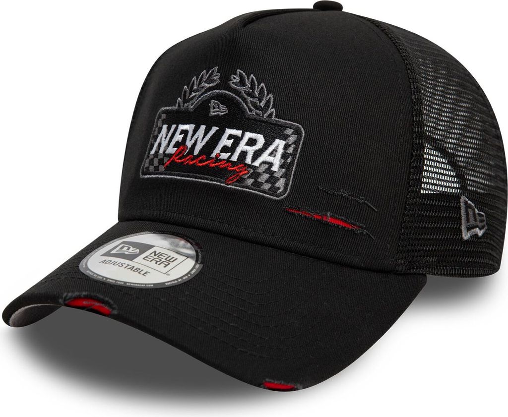 New Era Mesh Trucker Cap - MOTORSPORT Racing schwarz Produktbild 