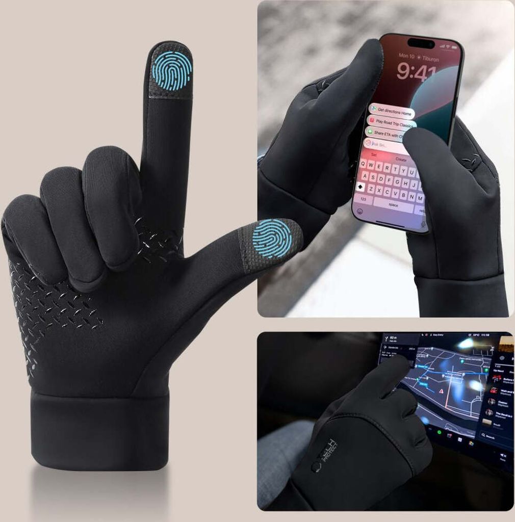 Offerte per Origem Guanti Invernali Uomo Donna, 3M Thinsulate Touch Screen Termici, Impermeabili Moto Bici, Riscaldati Antiscivolo Antivento Sportivi per Ciclismo, Running, Calcio, Sci su Amazon