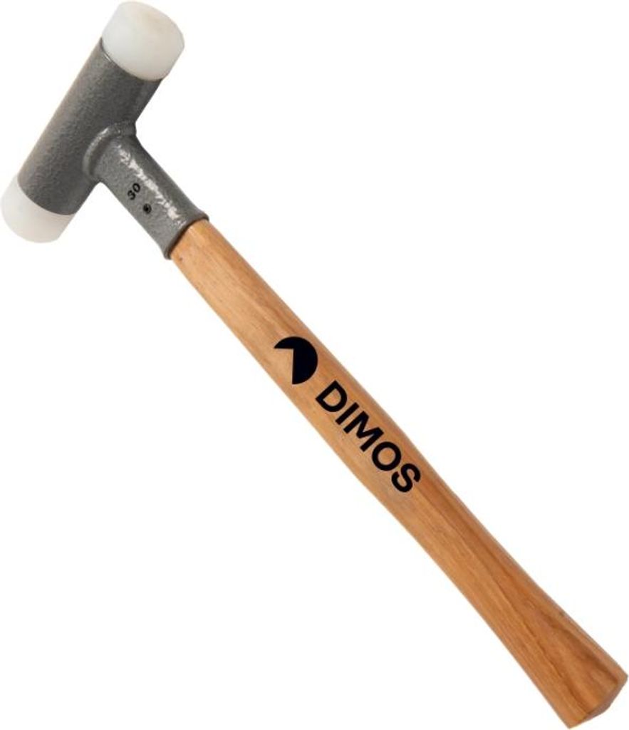 Anti-Rundhammer Nylon Ø 40 mm, runde und abgeschrägte Spitzen - DIMOS - 185533