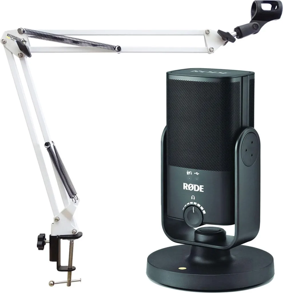 Recensione Kit Rode NT-USB MINI con Supporto NB35WH - Audio 24-bit