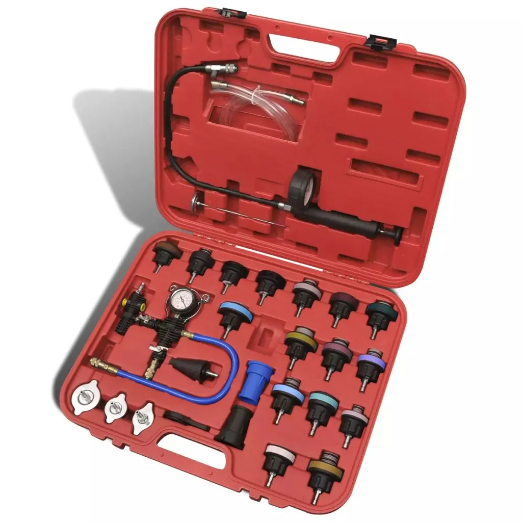 Testeur de pression vidaXL 28 pièces avec manomètre de haute précision - 9