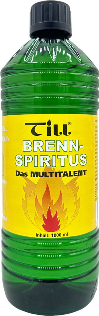 Till-Brennspiritus 1000 ml, vol. 94 Ethanol, für Auto, Produktbild 