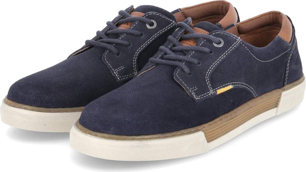 camel active Sportliche Schnürschuhe Herren 32303639373534 Blau 46 EU