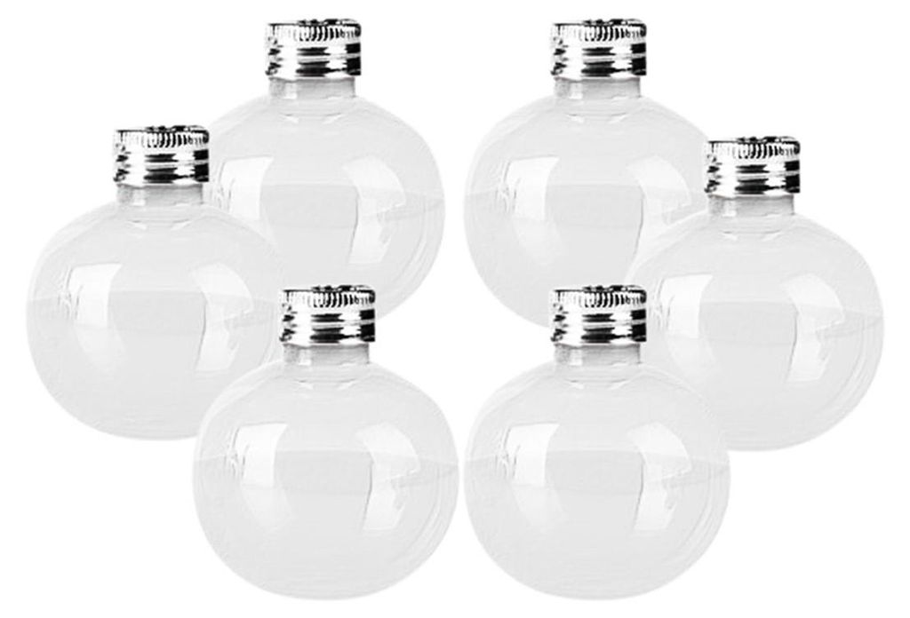 Weihnachtsbaum-Ornamente 6 Stk, Durchsichtig, 150 Ml, Für Spirituosen Und Dekoration