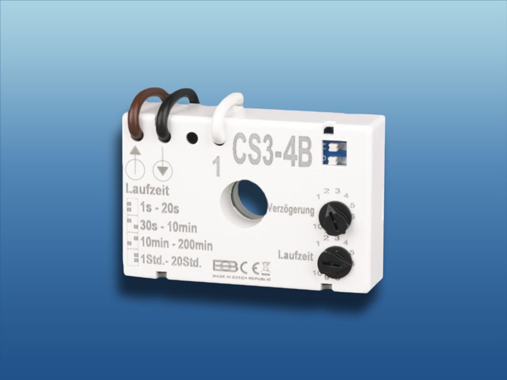 Elektro Bock relé doběhu se zpožděním sepnutí : CS3-4B Obrázek produktu 