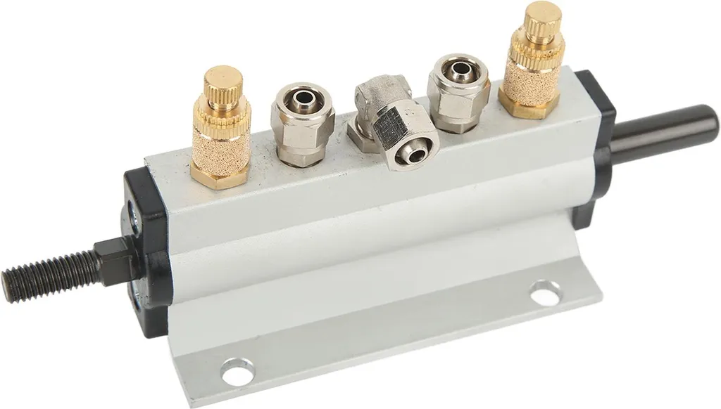 Valve de contrôle d'air pour machine démonte-pneu et pédale d'atelier