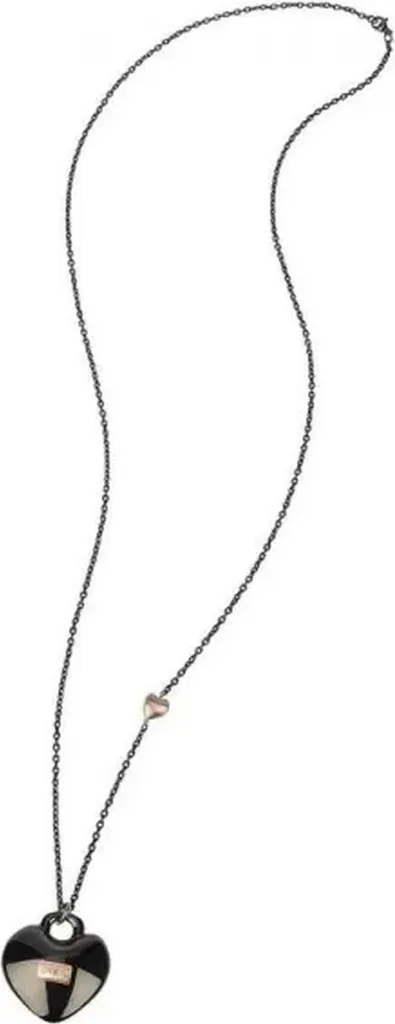 Collier Long Breil TJ2736 Acier Argenté 75 cm - Design Minimaliste