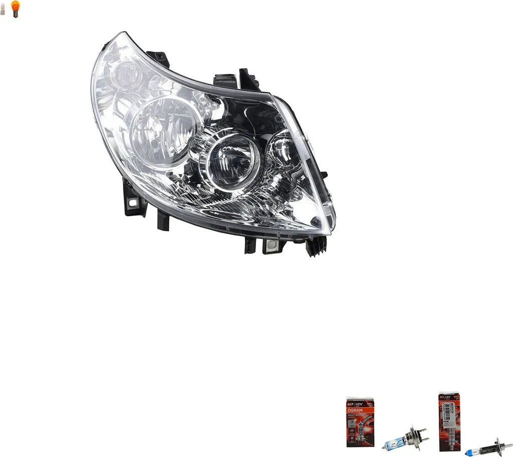 Proiettore Dx Ducato 250 Johns 1340663080 con Osram Laser H7
