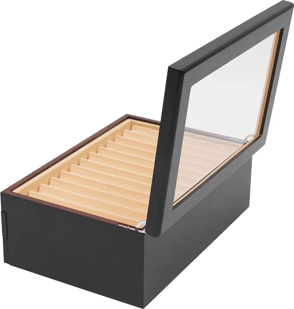 Protégez vos stylos des rayures avec cette boîte vitrine 34 emplacements