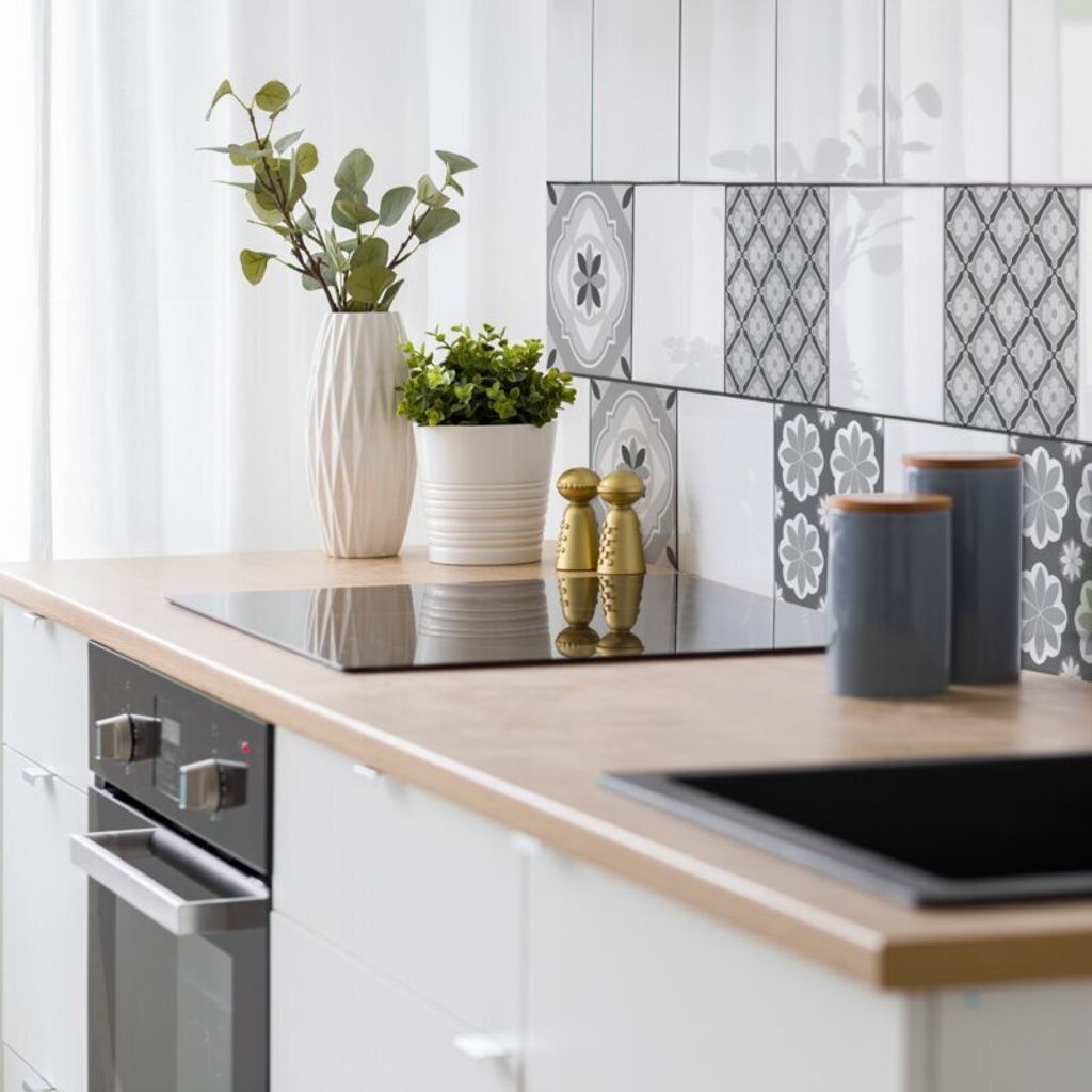 Klebefolie für Fliesen Osis, 15x15cm, 6 Stück