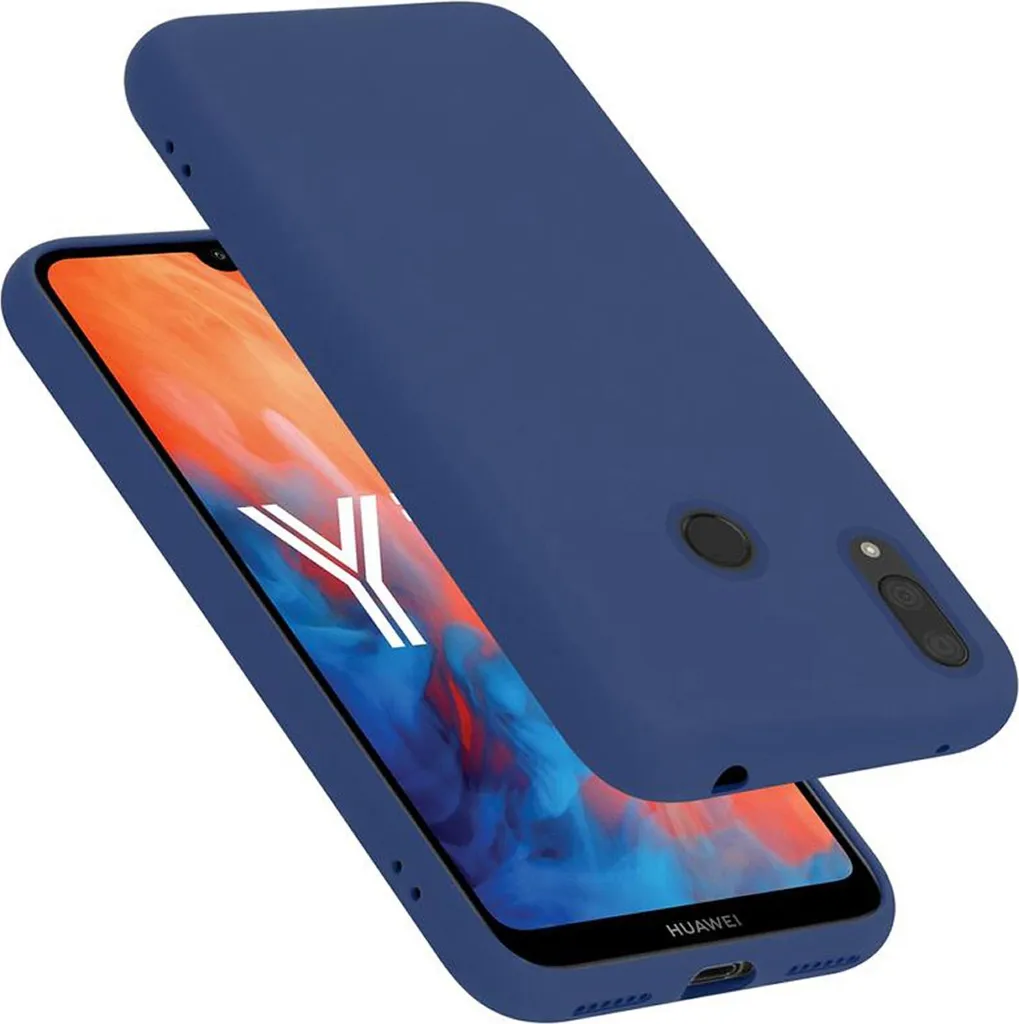 Miglior Prezzo Cover Huawei Y7 2019 Cadorabo Custodia TPU Blu