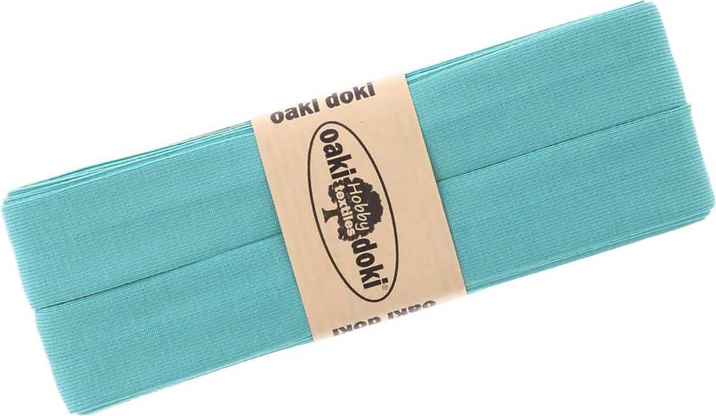 Schrägband Jersey 3m Breite 20mm Oaki Doki Tricot de Luxe Einfassband elastisch