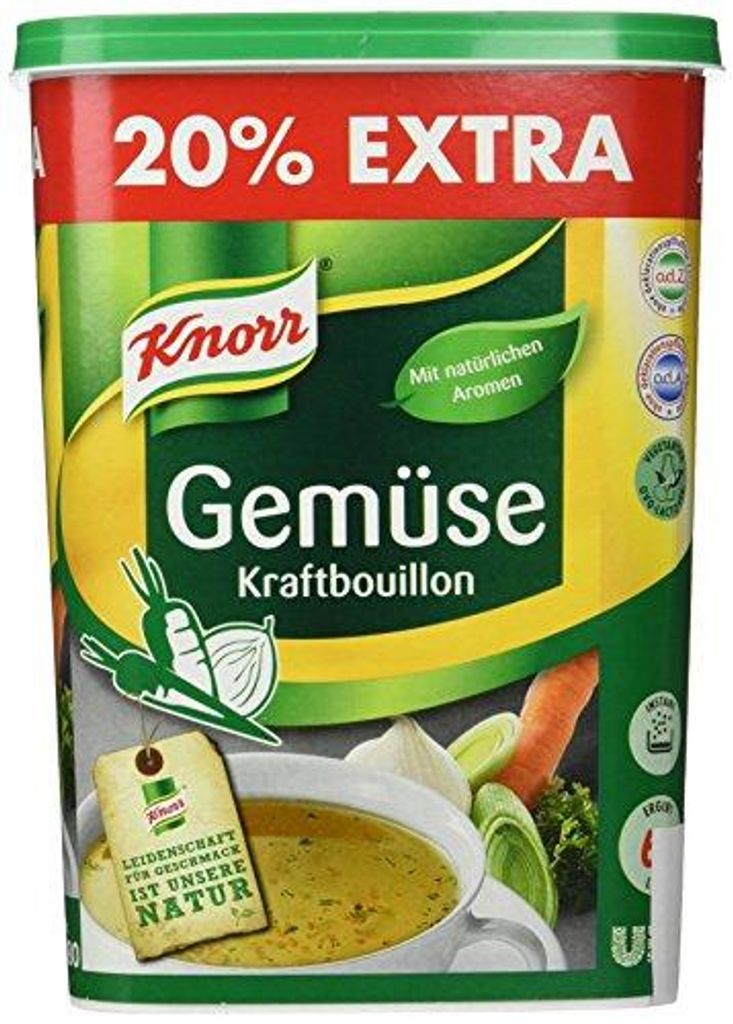 Knorr® Gemüse Kraftbouillon Brühe 1,0 kg Zdjęcie produktu 