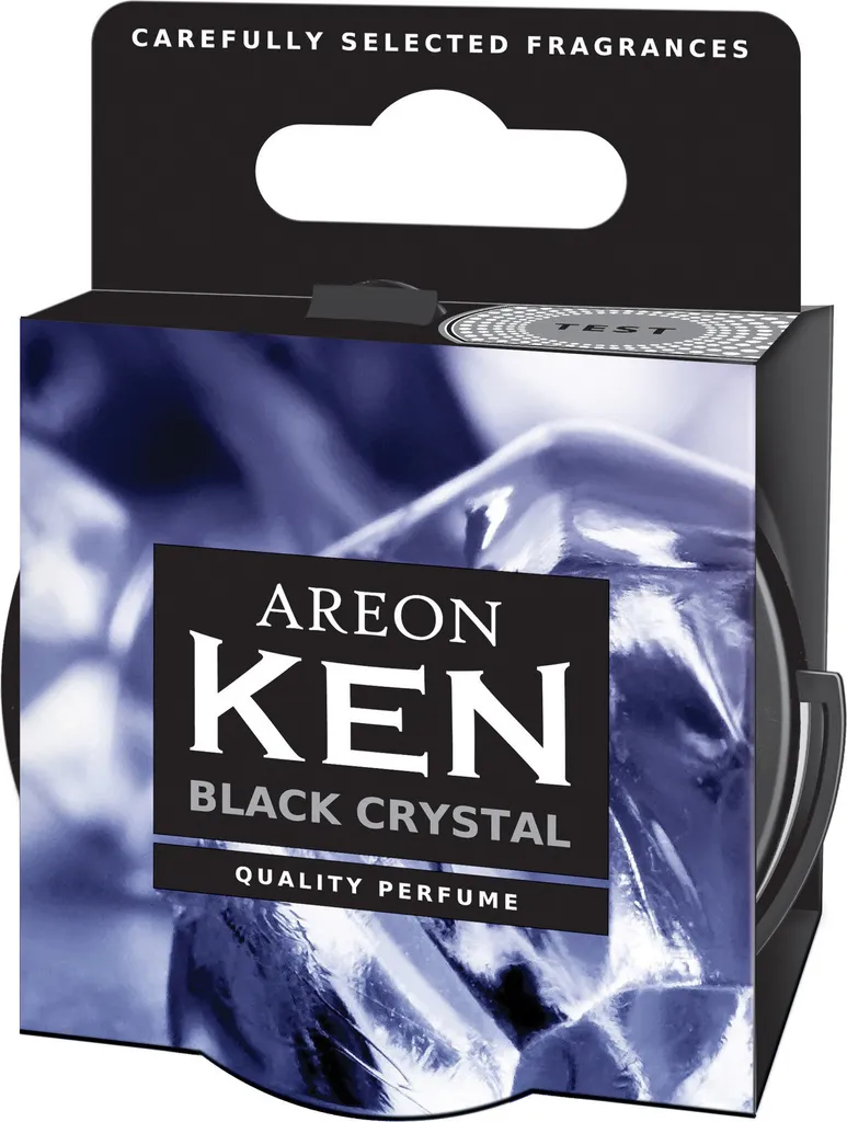 Éliminez les Odeurs de Voiture avec 12 Boîtes Areon Ken Black Crystal