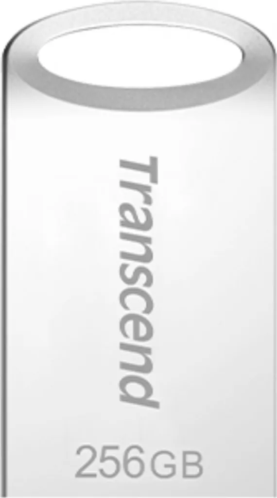 Clé USB Métal Transcend JetFlash 710S 256 Go Résistante à l'Eau Argent