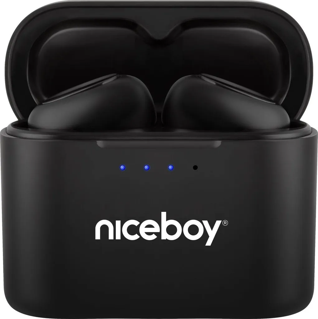 Niceboy Podsie 4 noir : les écouteurs parfaits pour le sport et trajet