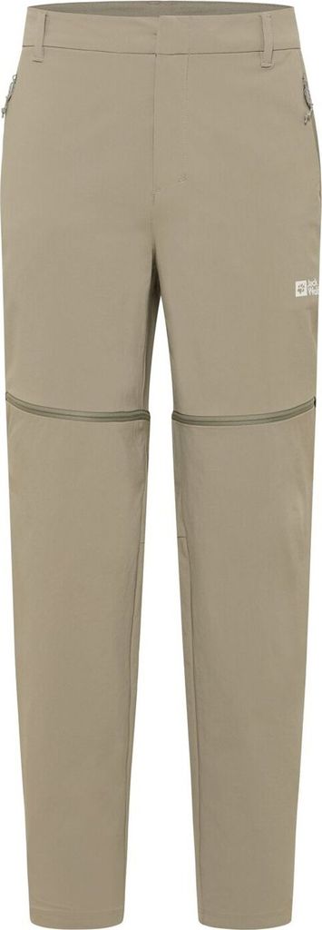 Jack Wolfskin Hikeout Zip Off Pants M Stone Stone 52