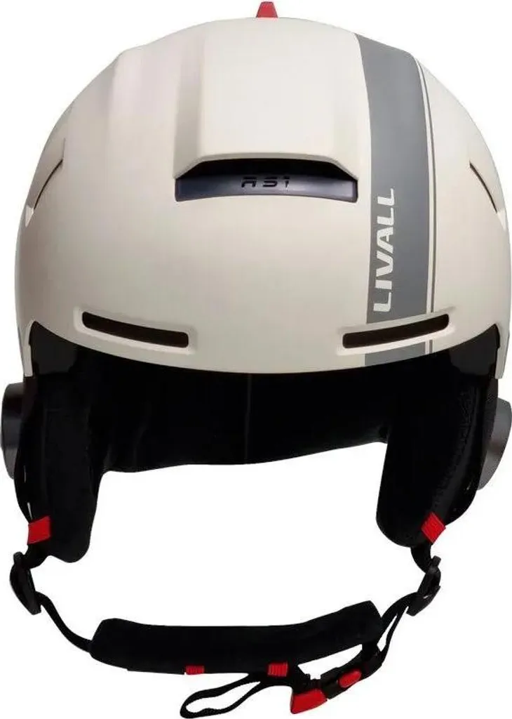Casque de Ski Livall RS1 Connecté Blanc Idéal pour Ski Hors-Piste et SOS