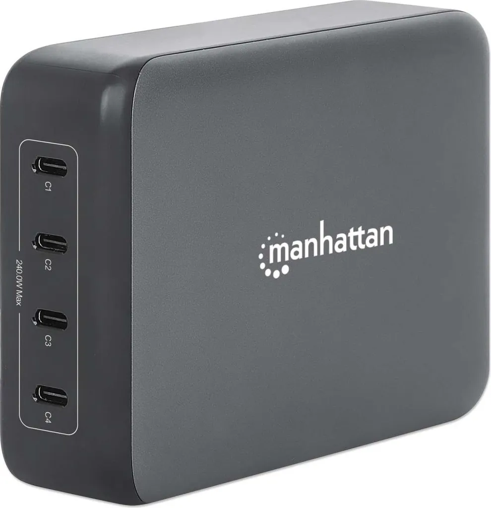 Chargeur de bureau Manhattan 240W pour ordinateur et smartphone