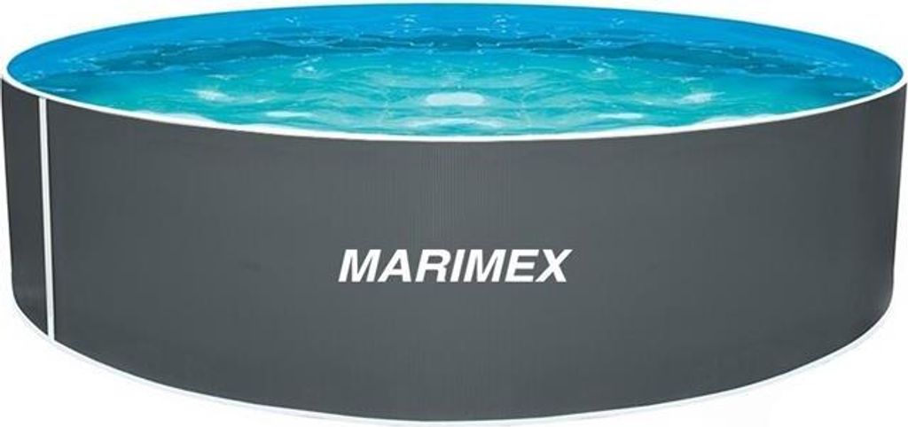 Basen Marimex Orlando 3,66 x 0,91 m SZARY + skimmer Zdjęcie produktu 