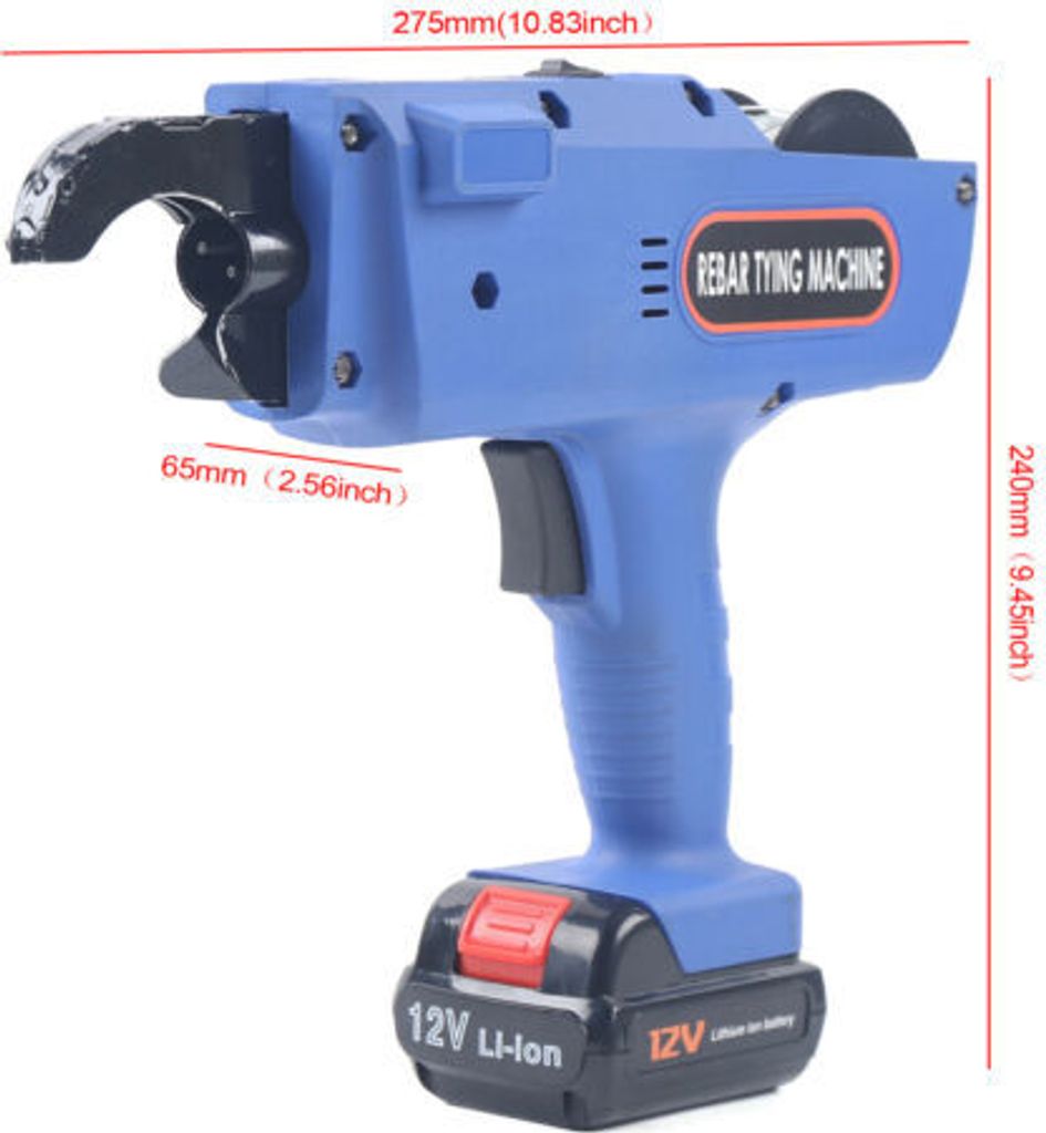Automatische Bindemaschine mit Kasten Handheld Rebar Tier Produktbild 2