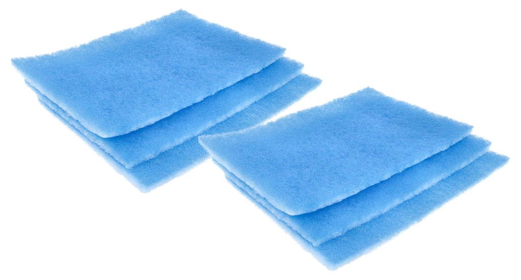 vhbw 6x Filterpad kompatibel mit POOL Total Poolsauger, Produktbild 
