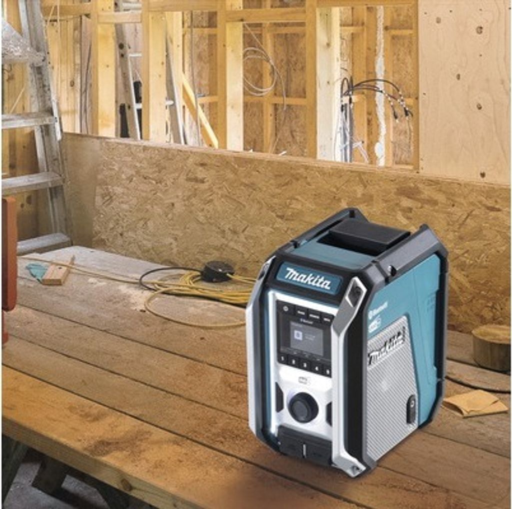 Akumulátorové rádio Makita DMR115 pro staveniště Obrázek produktu 18